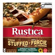 Pizza au fromage surgelée