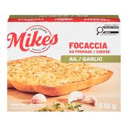 Focaccia au fromage et à l'ail surgelée
