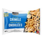 Frites coupe ondulée surgelées