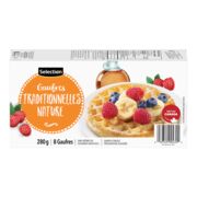 Gaufres traditionnelles surgelées