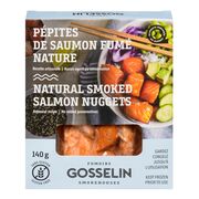 Pépites de saumon fumé surgelées