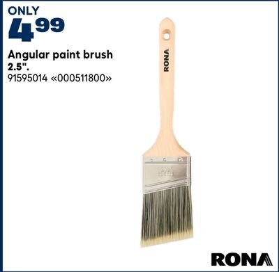 RONA Angular paint brush 2.5".