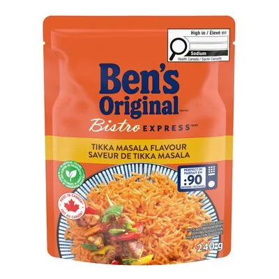 Riz à saveur de Tikka Masala