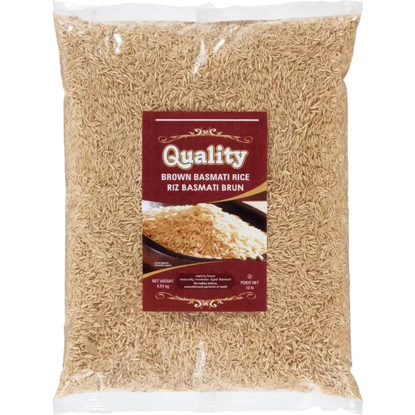 Riz basmati, brun