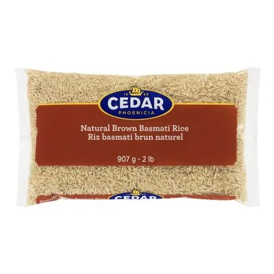 Riz basmati brun naturel