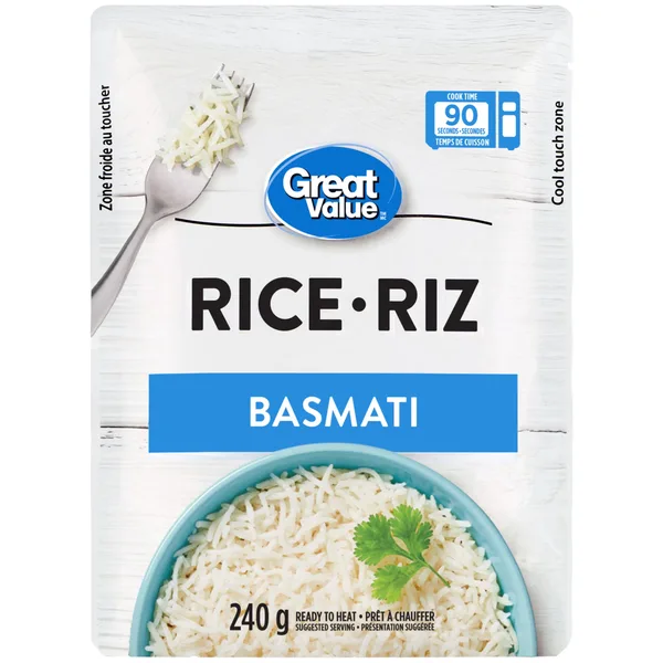 Riz basmati great value