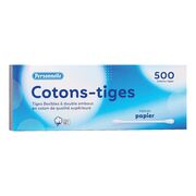 Cotons-tiges en papier