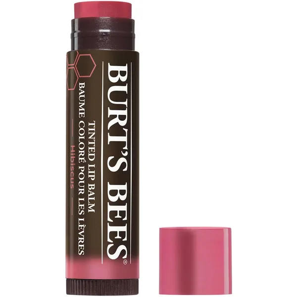 Baume coloré pour les lèvres dorigine naturelle à 100% en teinte Hibiscus