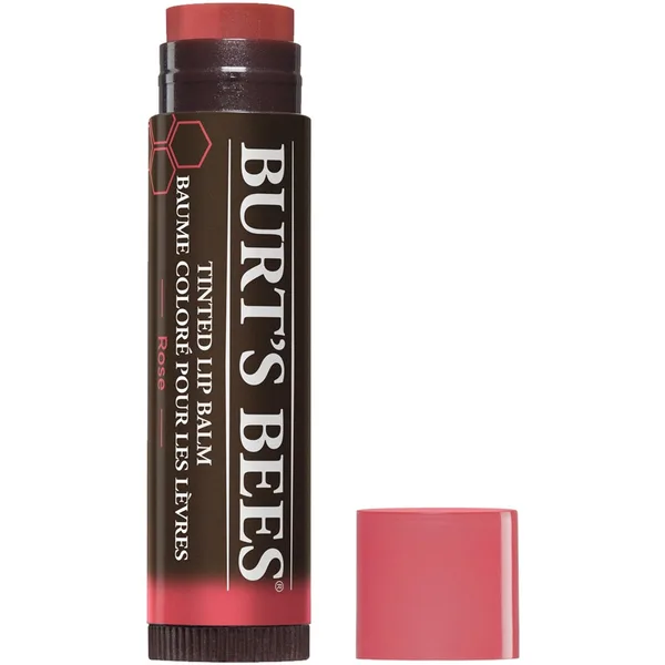 Baume coloré pour les lèvres dorigine naturelle à 100% en teinte Rose