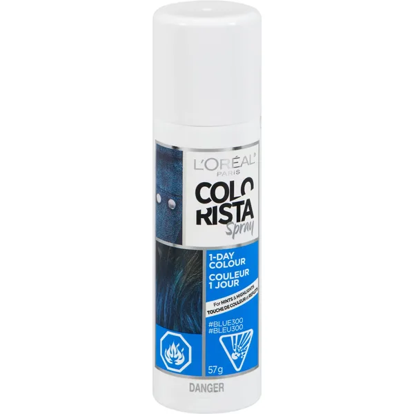 Colorant Colorista Spray, couleur 1jour, bleu