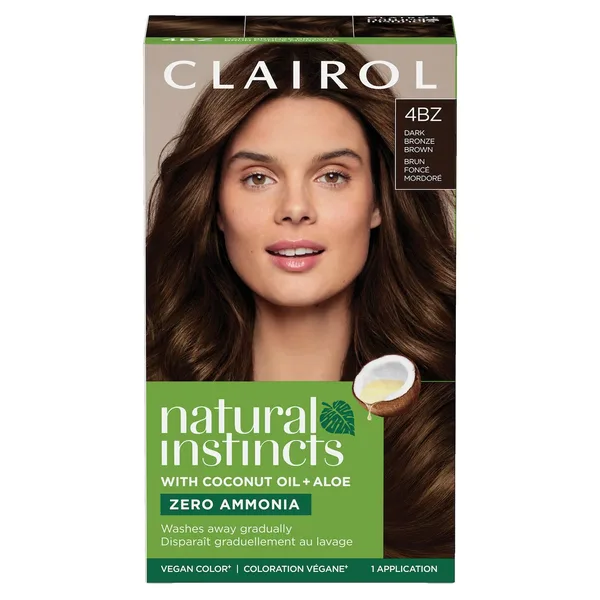 Natural Instincts 4BZ Brun Foncé Mordoré, Coloration demi-permanente sans ammoniaque