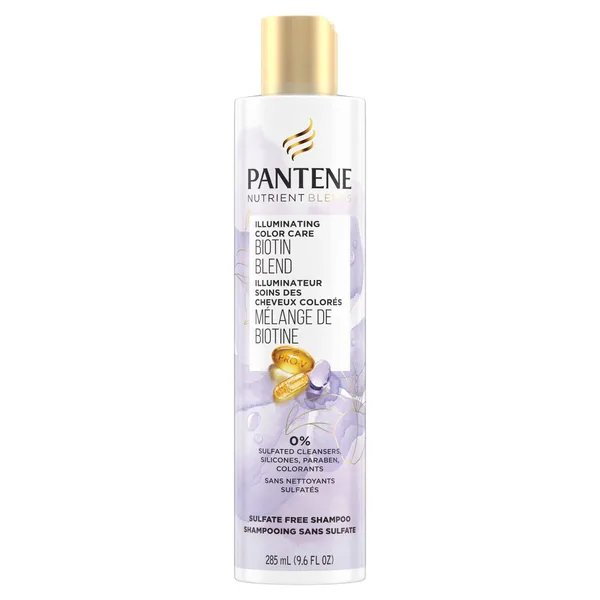 Shampoing sans sulfate avec biotine pour cheveux colorés