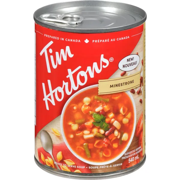 Soupe prête-à-servir minestrone