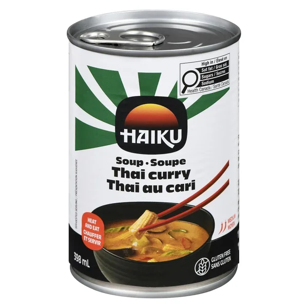Soupe thaï au cari rouge