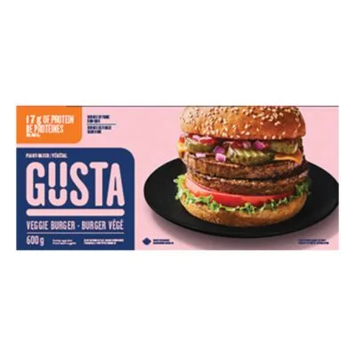 Tranche de burger végé