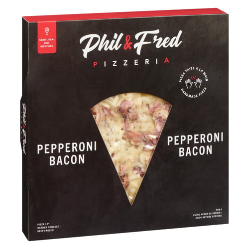 Pizza pepperoni bacon surgelée 955 g