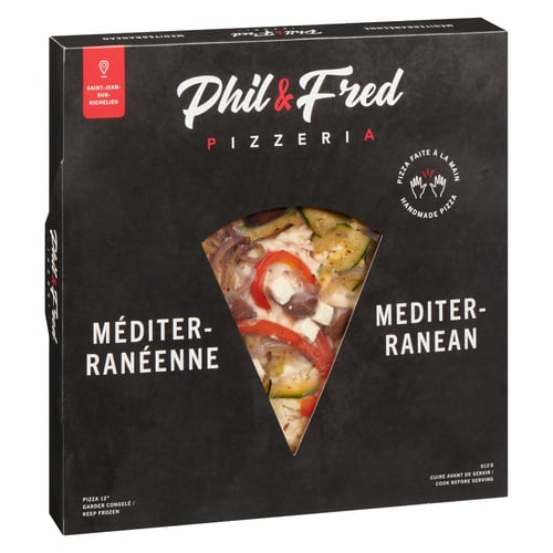 Pizza méditerranéenne congelée 912 g