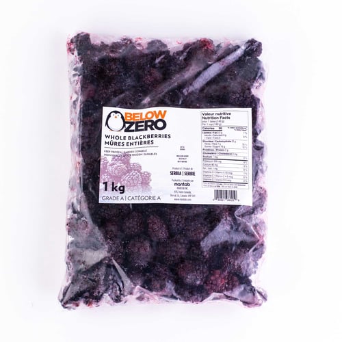 Mûres surgelées 1 kg
