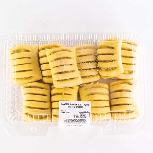 Mini danoises à la pomme 45 g x10
