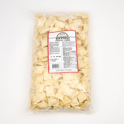 Ravioli au fromage surgelés 2,5 kg