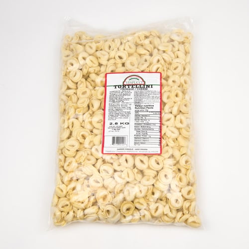 Tortellini au fromage surgelés 2,5 kg