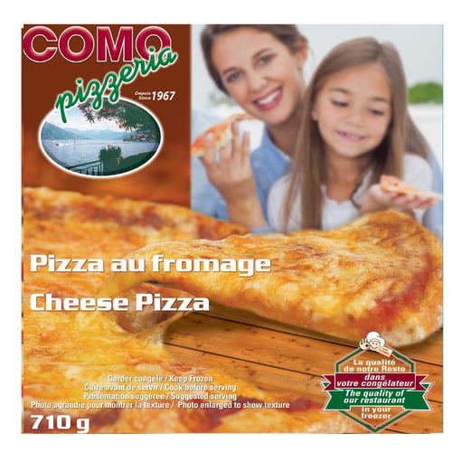 Pizza au fromage congelée 710 g