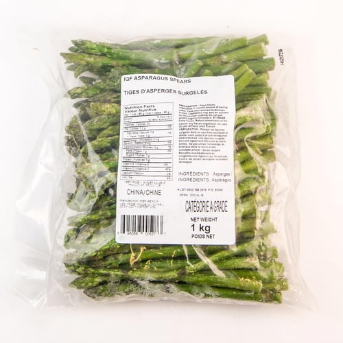 Tiges d'asperges surgelées 1 kg