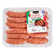 Saucisses italiennes douces