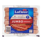 Saucisses fumées jumbo