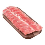 Côtes de dos de porc frais