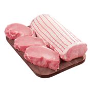Rôti de longe de porc coupe centrale