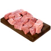 Cubes de porc