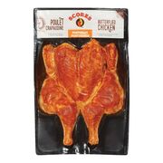 Poulet portugais en crapaudine
