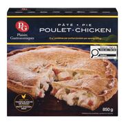 Pâté au poulet surgelé