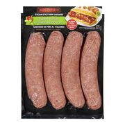 Saucisses italiennes douces sans gluten