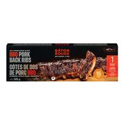 Côtes de dos de porc BBQ