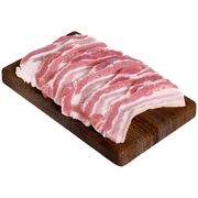 Flanc de porc tranché
