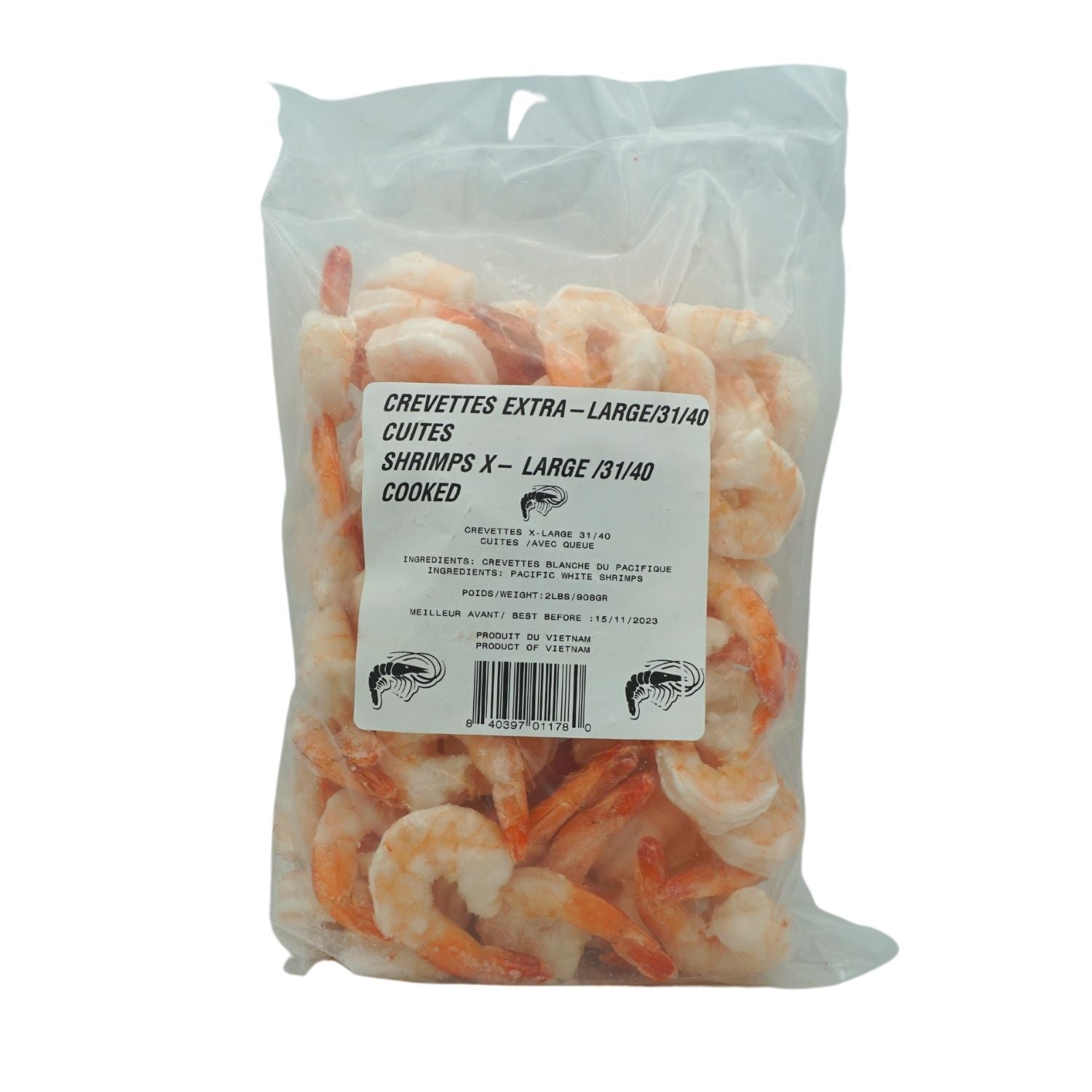 CREVETTES CUITES