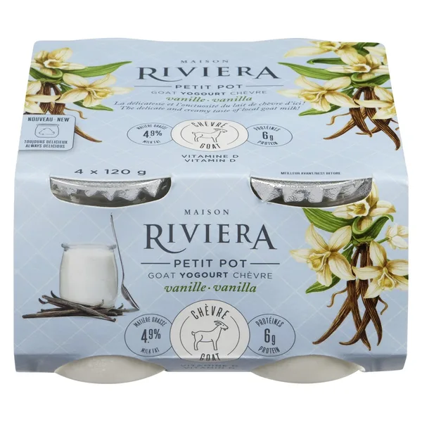 Petit Pot Yogourt de chèvre vanille