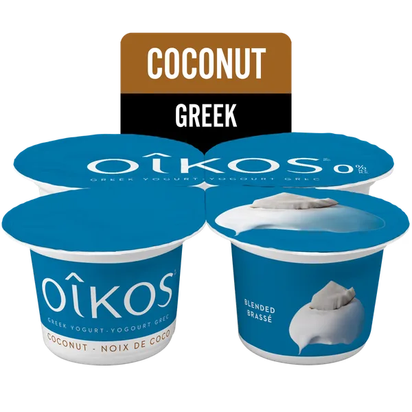 Yogourt grec à la noix de coco 0 %