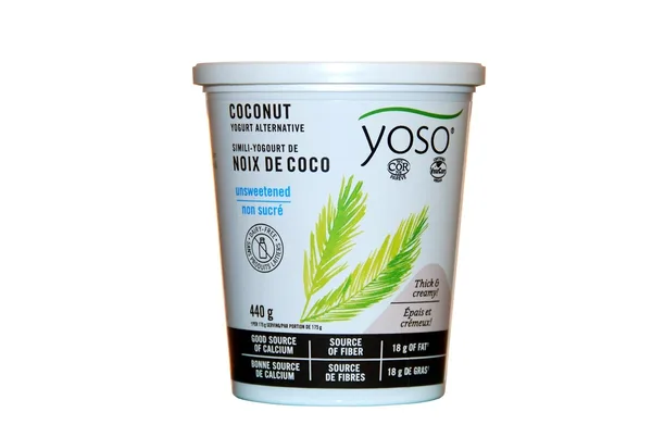 Yogourt noix de coco non sucré