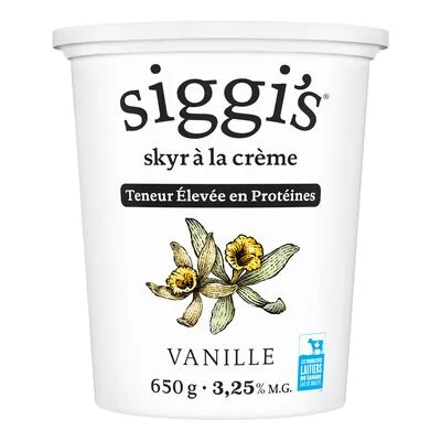 Yogourt skyr à la vanille 3,25%