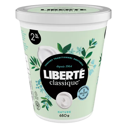 Yogourt traditionnel onctueux Classique 2%, nature