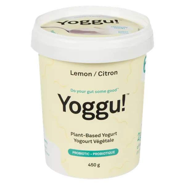 Yogourt végétale citron