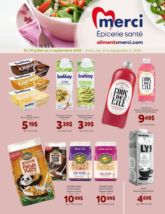 Aliments Merci — page 1/1