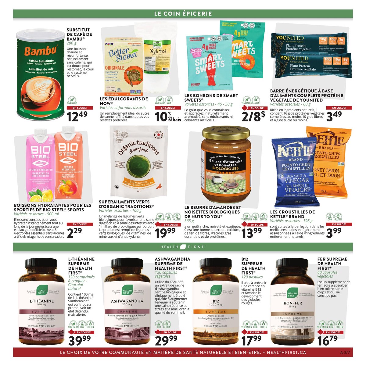 Biotope — Supermarché Aliments Santé — page 3/4
