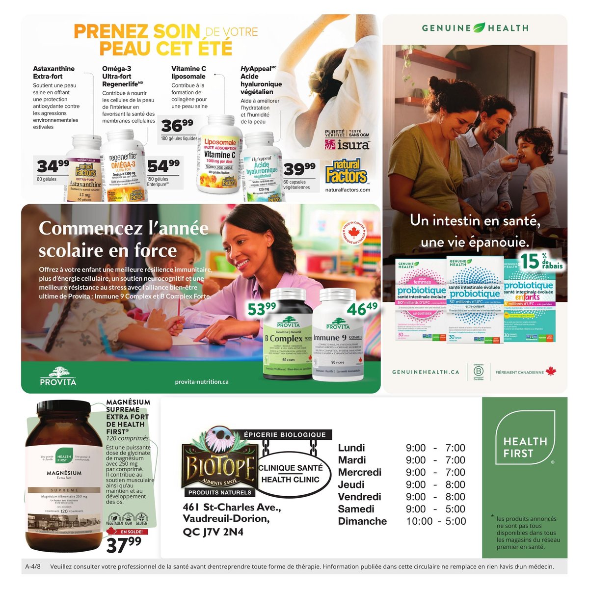 Biotope — Supermarché Aliments Santé — page 4/4