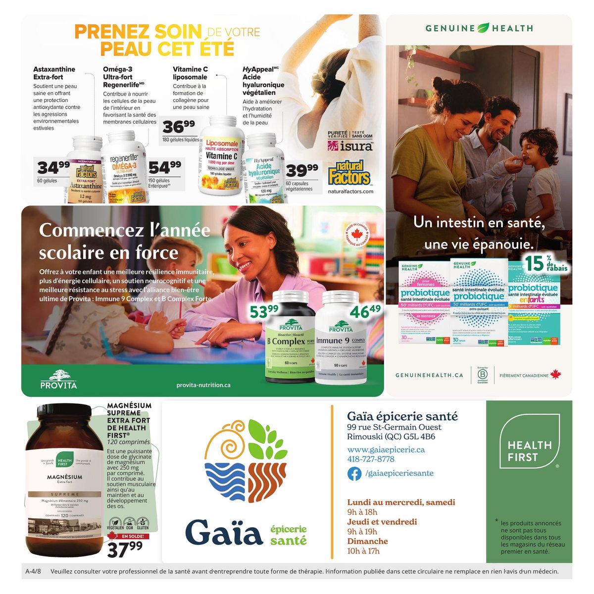 Gaïa Épicerie Santé — page 4/4