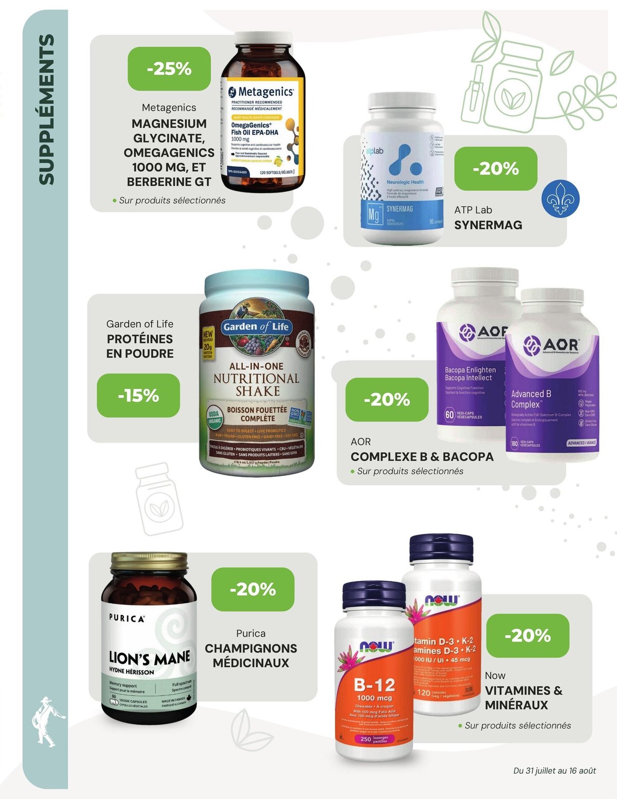 Page 6 — La Moisson Supermarché Santé