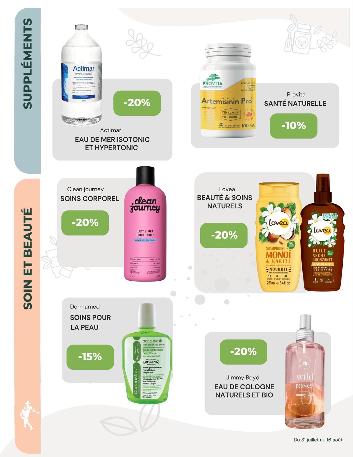 Page 7 — La Moisson Supermarché Santé
